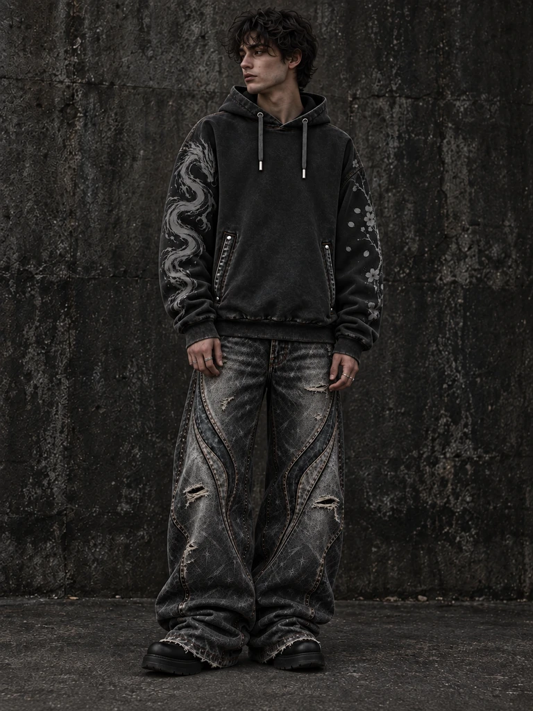 The new collection worn as a full look